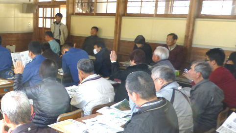 防災学習会での様子