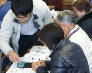 防災学習会での様子