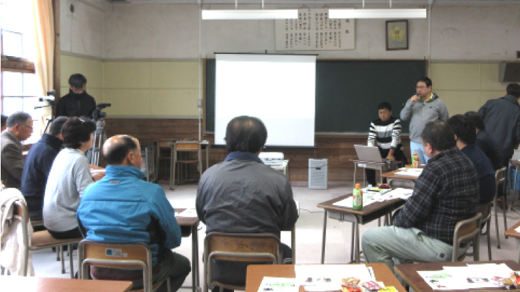 防災学習会での様子